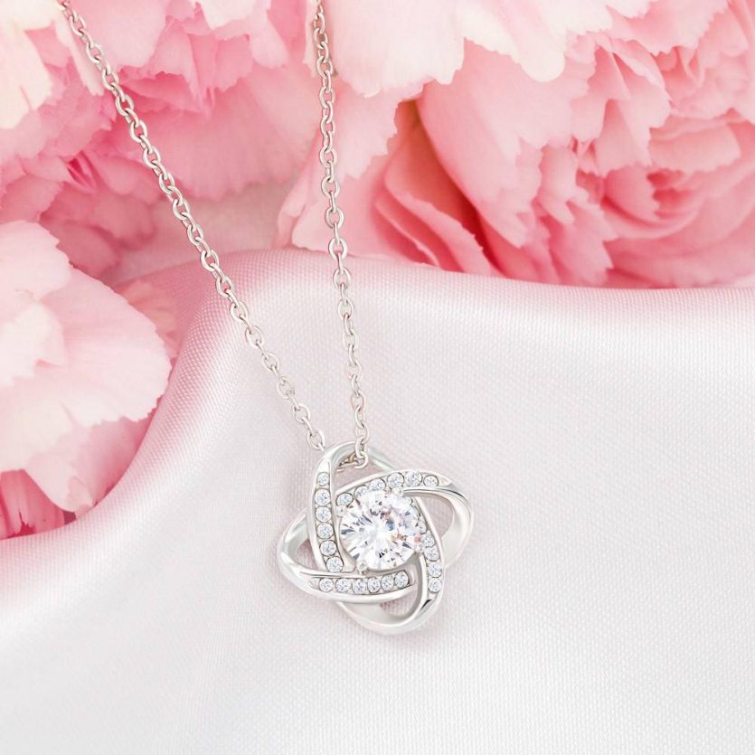To My Dearest Daughter - Beautiful Chapters | Love Knot Necklace - Image 5