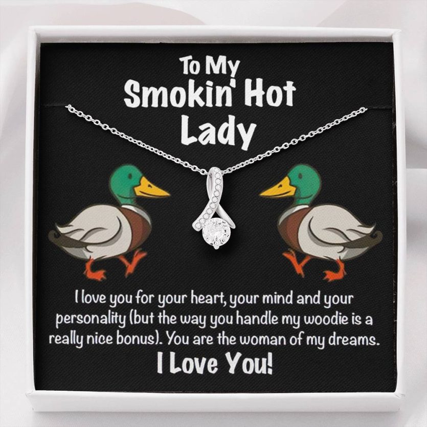 TO MY SMOKIN' HOT LADY - Heart Melt Message | Alluring necklace❤️ - Image 1