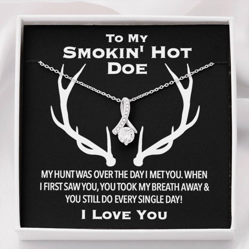 TO MY SMOKIN' HOT DOE - Heart Melt Message | Alluring necklace❤️ - Image 1
