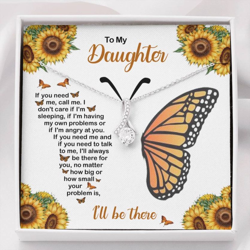 To My Daughter - Love, Mom | Alluring Necklace💓 - Image 1