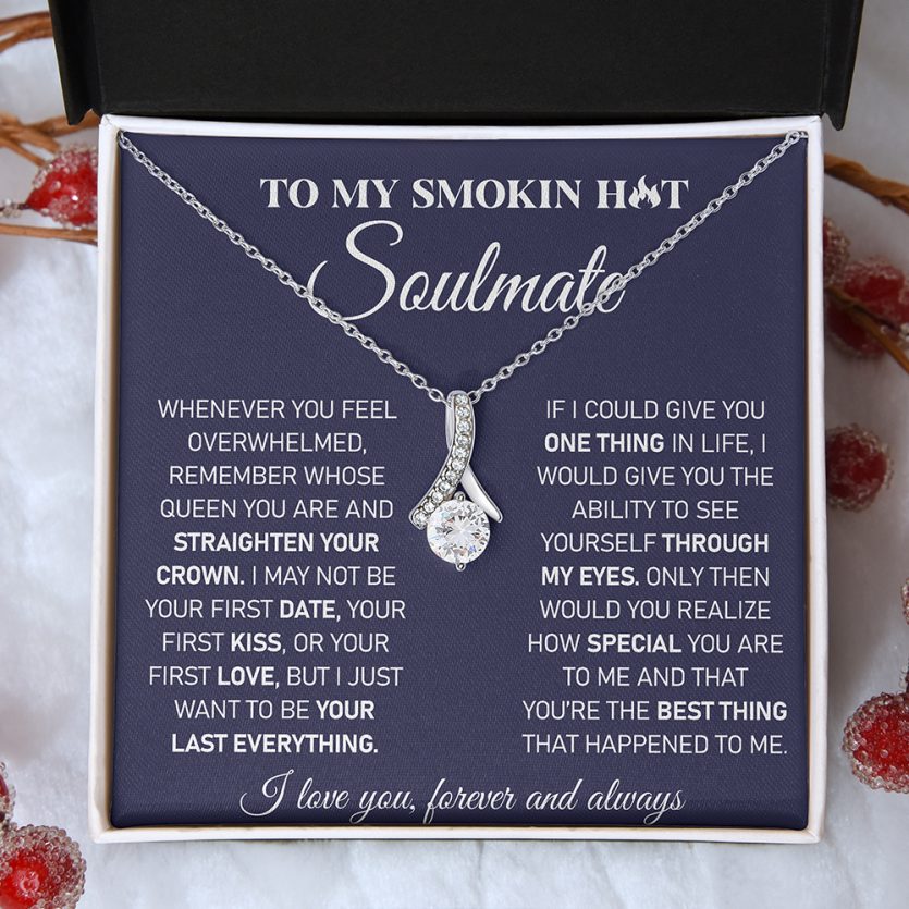 To My Smokin Hot Soulmate | Alluring Necklace - Image 1