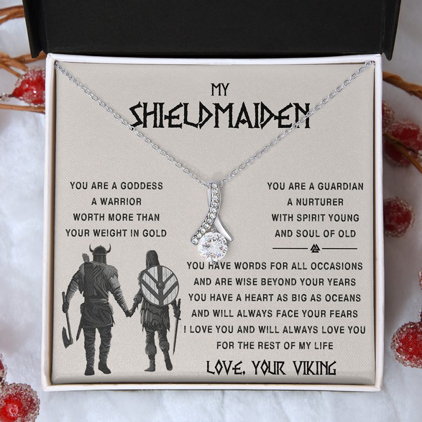 To My Shieldmaiden | Alluring Necklace - Image 1