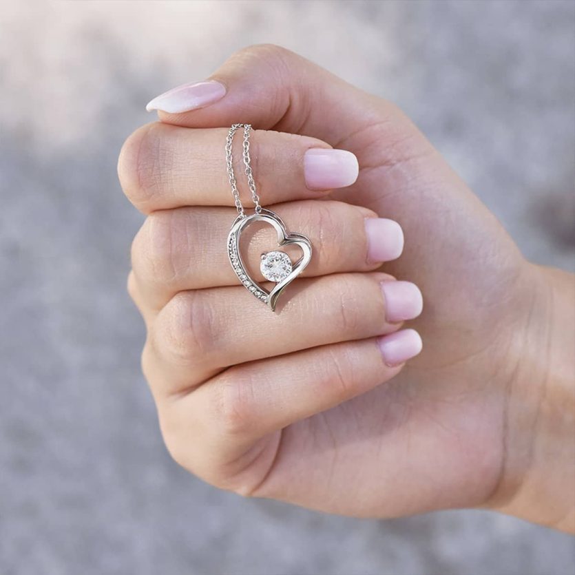 To My Future Wife - I Love You | Love Knot Necklace - Image 4