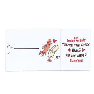Slider Card | Only Buns For My Wiener