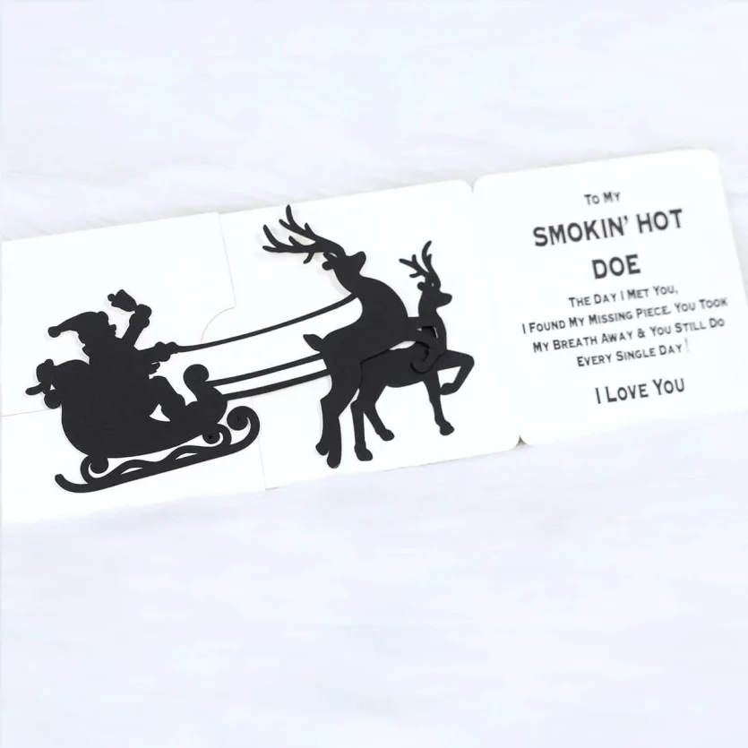 Slider Card | Funny Reindeer - Image 2