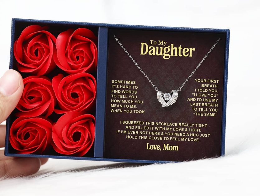 Eternal Wings Necklace | To My Daughter - Image 3