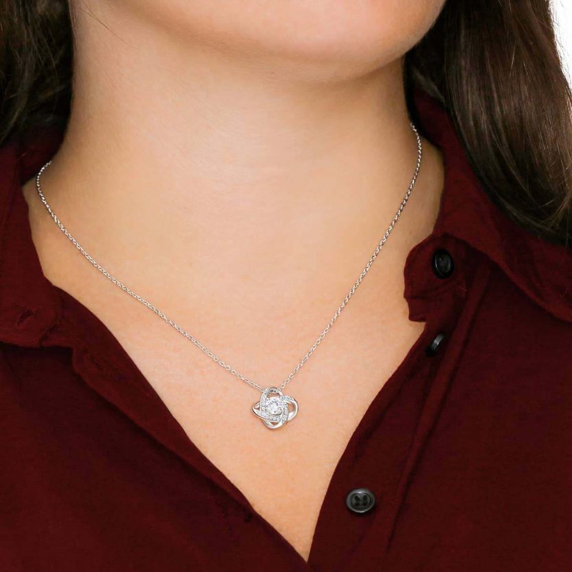 To My Daughter | Love Knot Necklace | Viking Box - Image 5