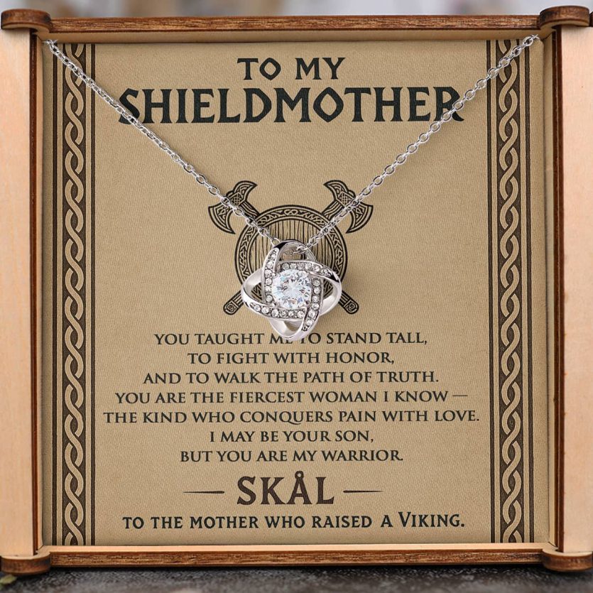 Love Knot Necklace | To My Shieldmother | Viking Box - Image 1