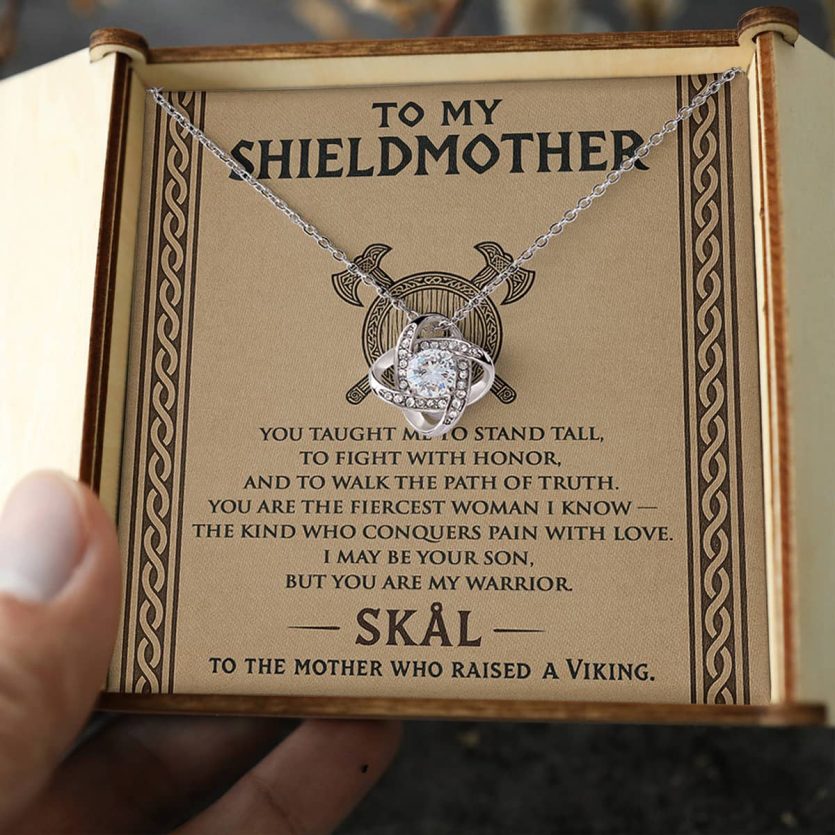 Love Knot Necklace | To My Shieldmother | Viking Box - Image 3