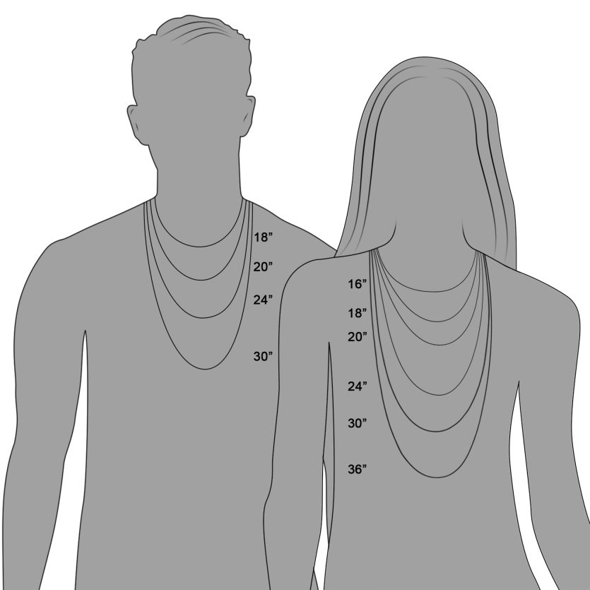 Rhodium Plated Sterling Silver Curb Style Chain (7.90 mm) - Image 3
