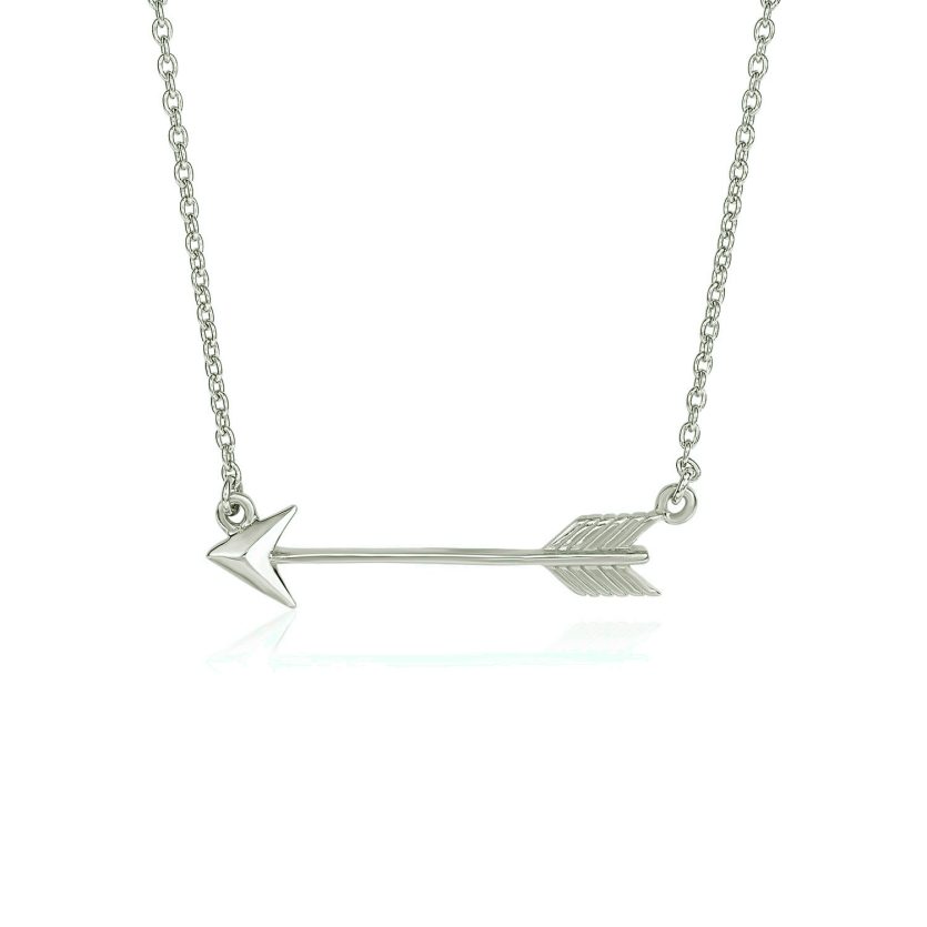 Necklace with Arrow in Sterling Silver - Image 1