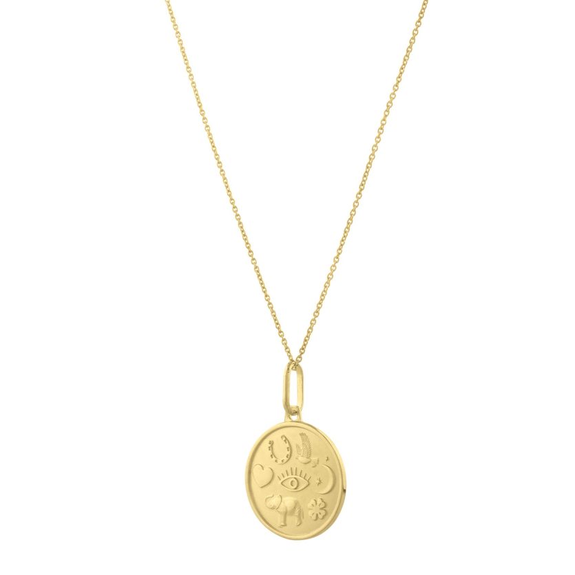 Lucky Charms Necklace in 14K Yellow Gold - Image 1