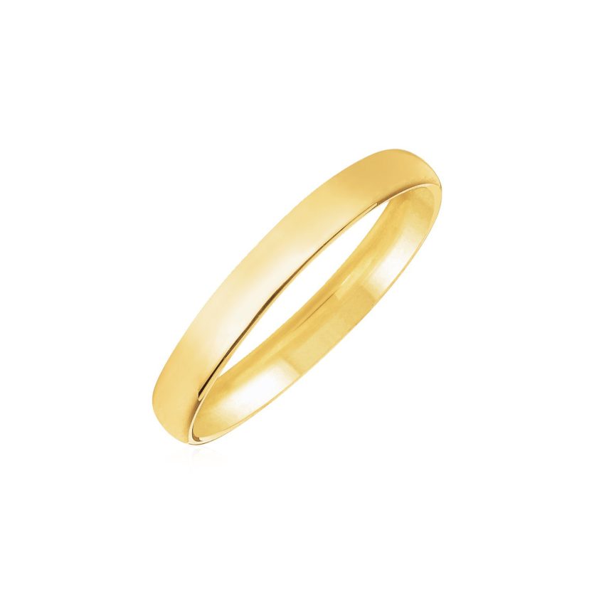 14k Yellow Gold Comfort Fit Wedding Band(3.00 mm) - Image 1
