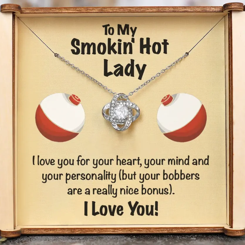 Nice Bonus | Love Knot Necklace | Fishing Box - Image 1