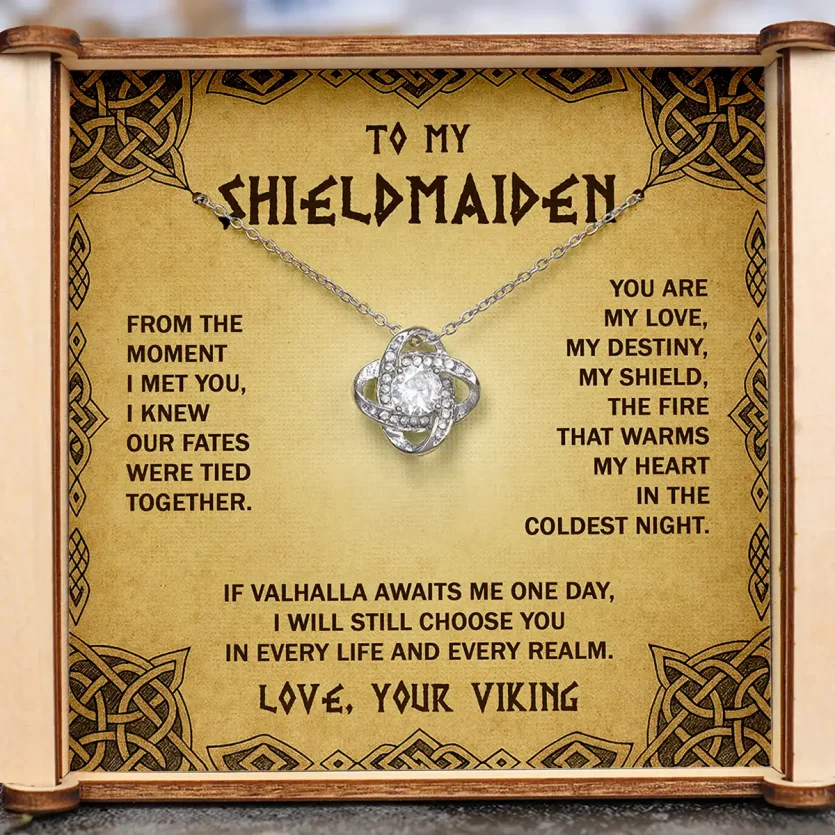 Our Fates | Love Knot Necklace | Viking Box - Image 1