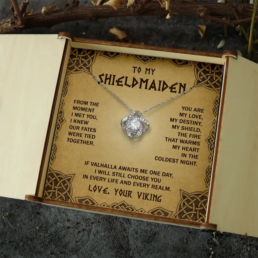 Our Fates | Love Knot Necklace | Viking Box - Image 4