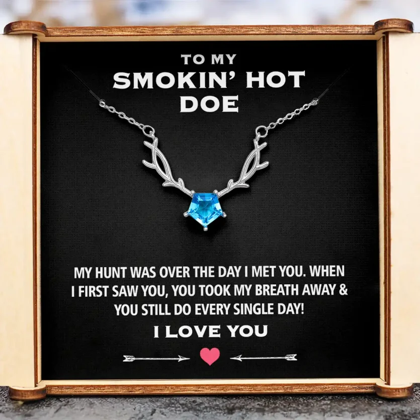Every Single Day | Deer Necklace | Deer Box - Image 1