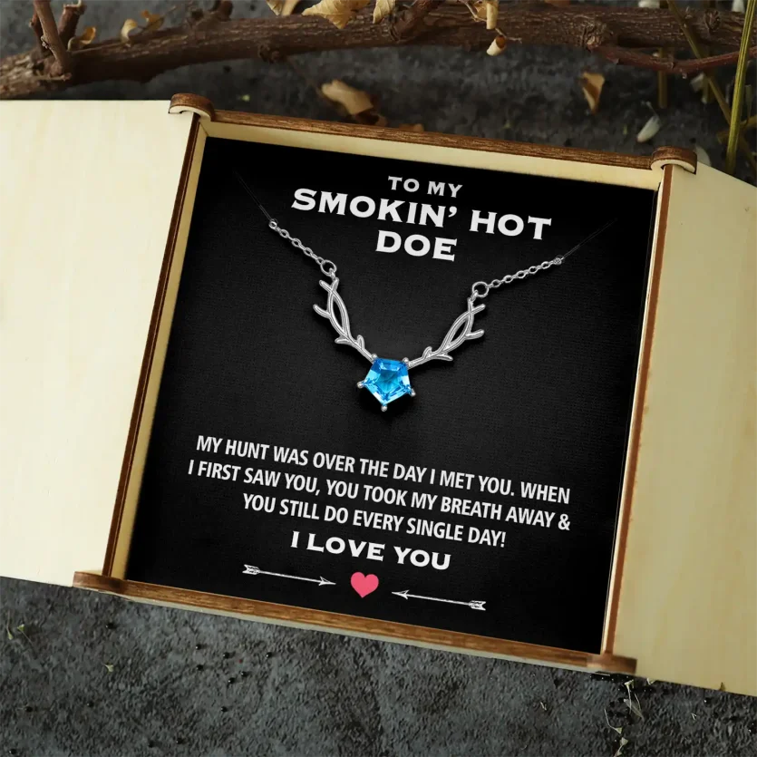 Every Single Day | Deer Necklace | Deer Box - Image 4