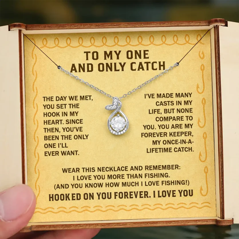 Once-in-a-lifetime Catch | Fishing Necklace | Fishing Box - Image 3